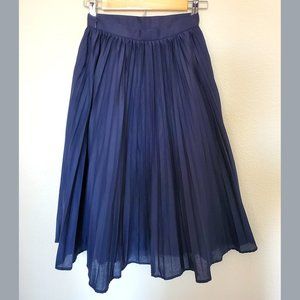 Banana Republic pleated Blue Skirt